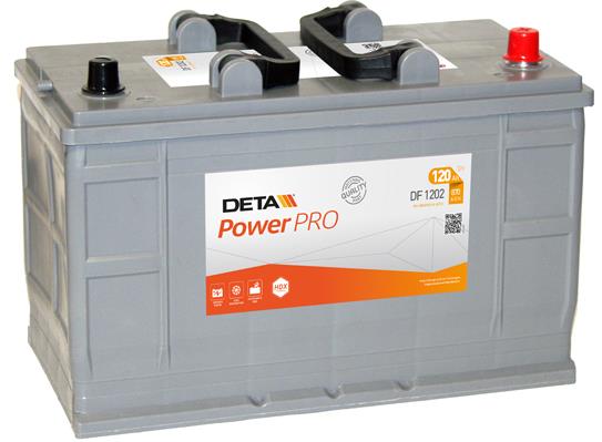 Deta DF1202 Акумулятор Deta Heavy Professional Power 12В 120Ач 870А(EN) R+ DF1202: Купити в Україні - Добра ціна на EXIST.UA!