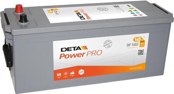 Deta DF1453 Акумулятор Deta Heavy Professional Power 12В 145Ач 900А(EN) L+ DF1453: Купити в Україні - Добра ціна на EXIST.UA!