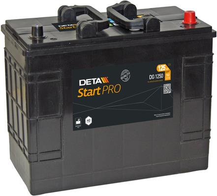Deta DG1250 Акумулятор Deta Heavy Professional 12В 125Ач 760А(EN) R+ DG1250: Приваблива ціна - Купити в Україні на EXIST.UA!