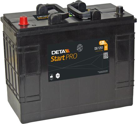 Deta DG1251 Акумулятор Deta Heavy Professional 12В 125Ач 760А(EN) L+ DG1251: Купити в Україні - Добра ціна на EXIST.UA!
