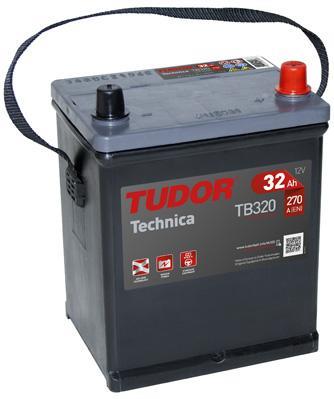 Tudor TB320 Акумулятор Tudor 12В 32Ач 270А(EN) R+ TB320: Купити в Україні - Добра ціна на EXIST.UA!
