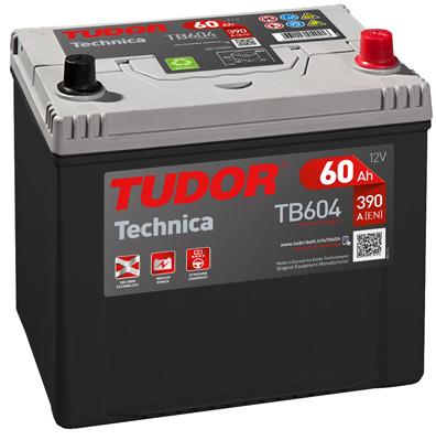 Tudor TB604 Акумулятор Tudor 12В 60Ач 390А(EN) R+ TB604: Приваблива ціна - Купити в Україні на EXIST.UA!