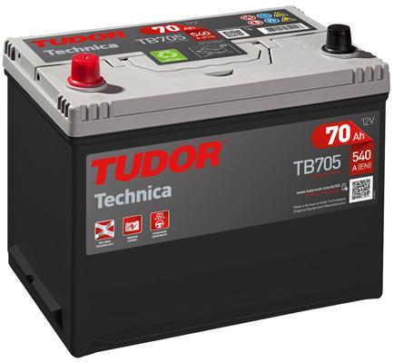Tudor TB705 Акумулятор Tudor 12В 70Ач 540А(EN) L+ TB705: Приваблива ціна - Купити в Україні на EXIST.UA!