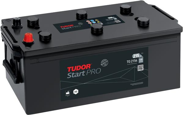 Tudor TG2154 Акумулятор Tudor 12В 215Ач 1200А(EN) R+ TG2154: Купити в Україні - Добра ціна на EXIST.UA!