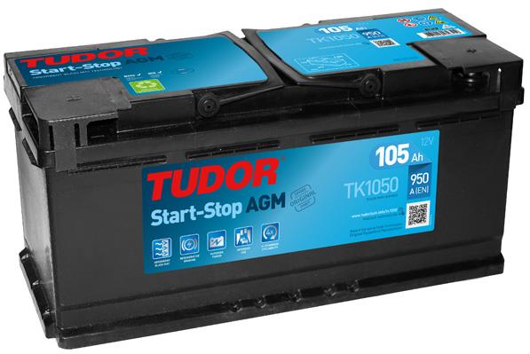 Tudor TK1050 Акумулятор Tudor 12В 105Ач 950А(EN) R+ TK1050: Купити в Україні - Добра ціна на EXIST.UA!
