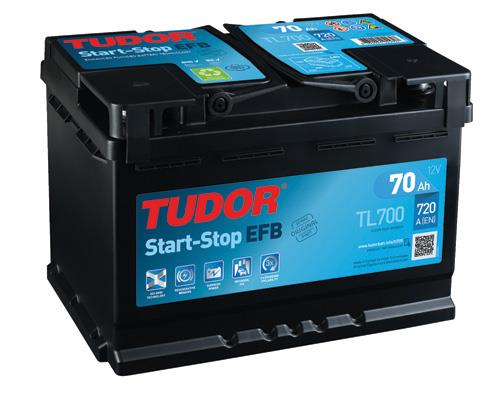 Tudor TL700 Акумулятор Tudor 12В 70Ач 720А(EN) R+ TL700: Купити в Україні - Добра ціна на EXIST.UA!