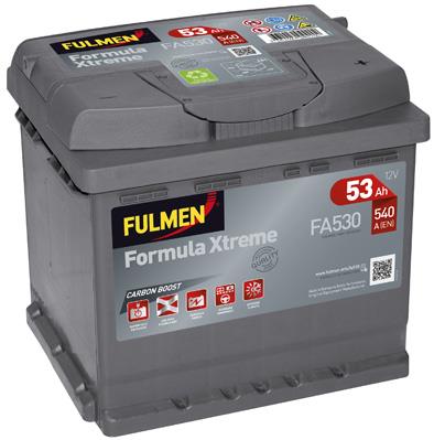 Fulmen FA530 Акумулятор Fulmen Formula Xtreme 12В 53Аг 540А(EN) R+ FA530: Приваблива ціна - Купити в Україні на EXIST.UA!