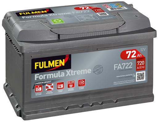 Fulmen FA722 Акумулятор Fulmen Formula Xtreme 12В 72Аг 720А(EN) R+ FA722: Приваблива ціна - Купити в Україні на EXIST.UA!