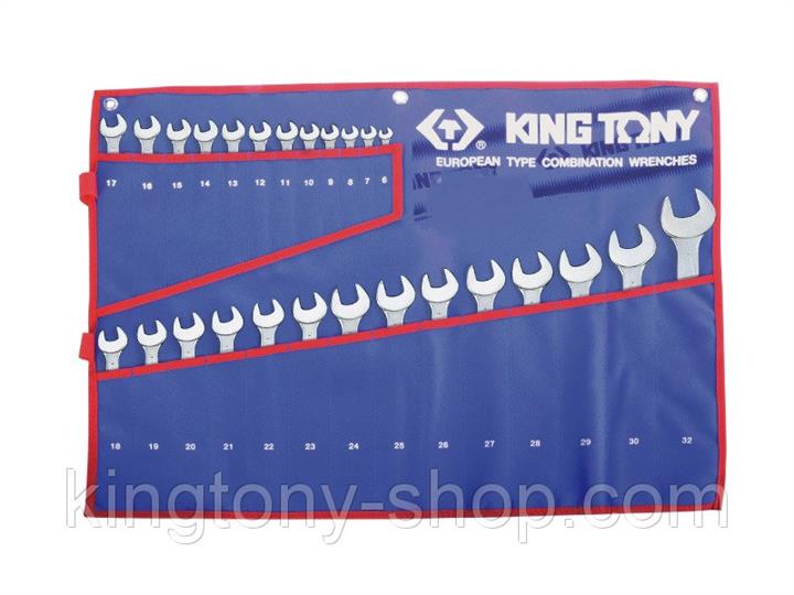 1222MRN King tony Набор ключей комби 22шт. (6-32 мм)