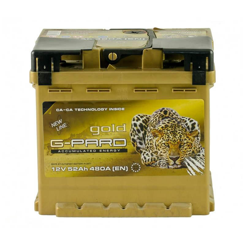 G-Pard TRC052-G00 Акумулятор G-Pard Gold 12В 52Ач 480А(EN) R+ TRC052G00: Приваблива ціна - Купити в Україні на EXIST.UA!