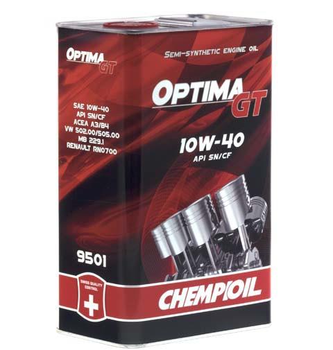 Chempioil 4770242401052 Моторна олива Chempioil Optima GT 10W-40, 1л 4770242401052: Приваблива ціна - Купити в Україні на EXIST.UA!