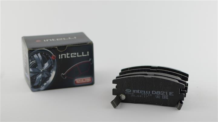 Тормозные колодки дисковые, комплект DAfmi D821E