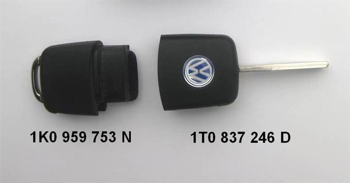 VAG 1K0 959 753 N 9B9 Корпус ключа Volkswagen 1K0959753N9B9: Купити в Україні - Добра ціна на EXIST.UA!