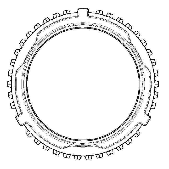 02T311269L VAG Кольцо синхронизатора
