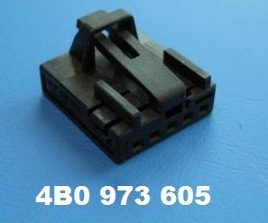 4B0973605 VAG Корпус роз'єму кабеля