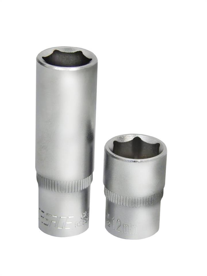 Головка глубокая 1/4" 9мм 6гр Forsage F-5255009