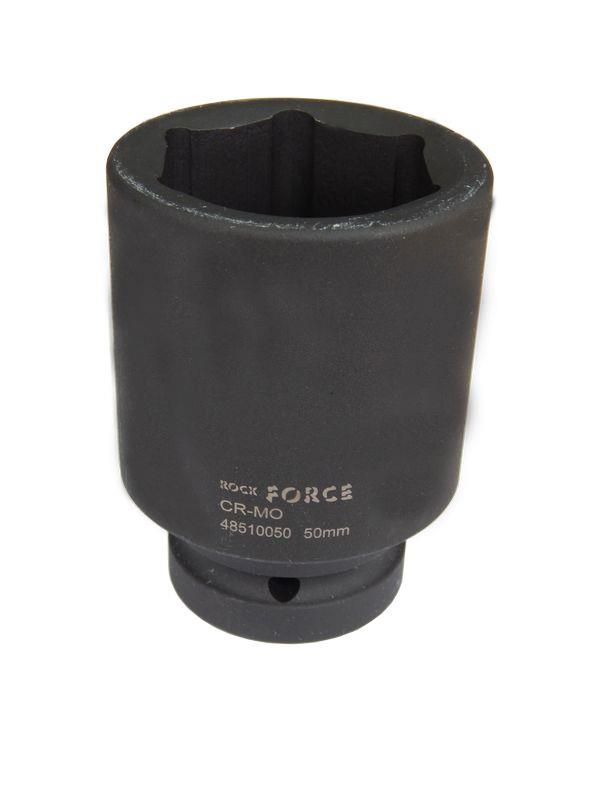 RF48510038 Rock Force Головка ударная глубокая 1", 38мм (6гр.)