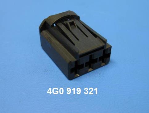 4G0919321 VAG Корпус плоского разъема