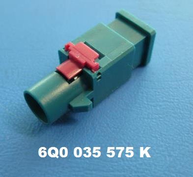 6Q0035575K VAG Разъем контактный