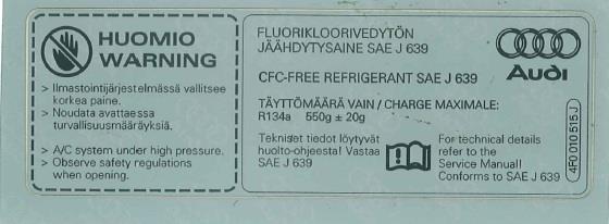 4F0010515J VAG Автозапчастина