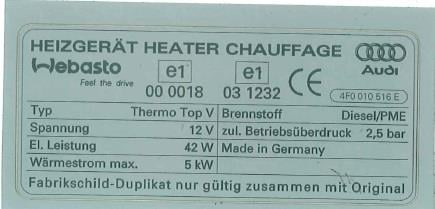 4F0010516E VAG Табличка информационная