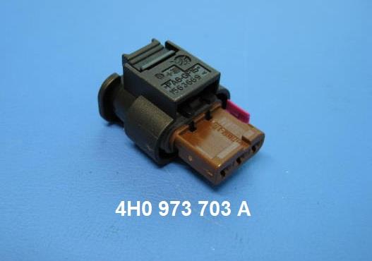 Корпус разъёма электрического VAG 4H0 973 703 A