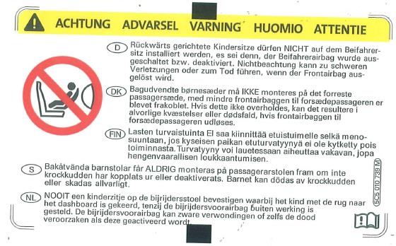 5C5010739M VAG Табличка информационная