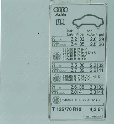8T8010502CJ VAG Автозапчастина