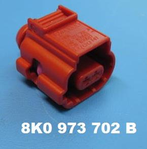 VAG 8K0 973 702 B Корпус роз'єму електричного 8K0973702B: Приваблива ціна - Купити в Україні на EXIST.UA! 8K0973702B VAG Корпус роз'єму електричного