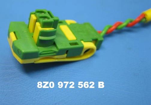 8Z0972562B VAG Корпус роз'єму кабеля