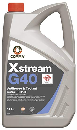 Comma XSG405L Антифриз-концентрат G12++ XSTREAM G40 ANTIFREEZE COOLANT CONCENTRATED, фіолетовий, 5 л XSG405L: Купити в Україні - Добра ціна на EXIST.UA!