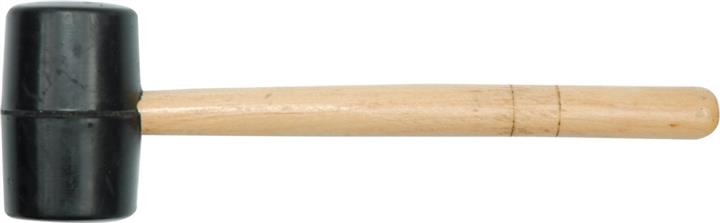 Vorel 33550 Молоток гумовий з дерев'яною ручкою, 45 мм, 230г 33550: Приваблива ціна - Купити в Україні на EXIST.UA!