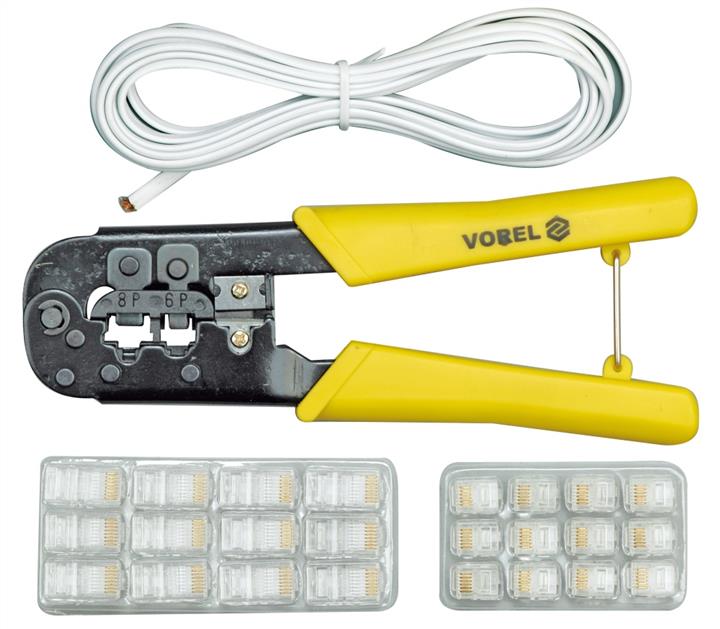 Vorel 45503 Кліщі обтискні для конекторів (кримпер) 45503: Купити в Україні - Добра ціна на EXIST.UA!