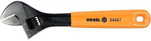 Vorel 54067 Ключ розвідний з гумовою рукояткою 250 мм 54067: Купити в Україні - Добра ціна на EXIST.UA!