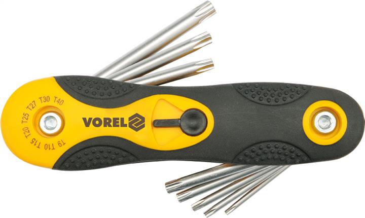 Vorel 56507 Набір ключів Torx, Т9-Т40, 8 шт 56507: Купити в Україні - Добра ціна на EXIST.UA!