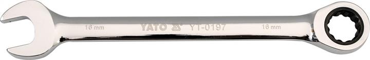 YT0198 Yato Ключ комбинированный с трещоткой 17 мм