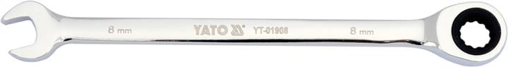 YT01908 Yato Ключ комбінований з тріскачкою 8 мм