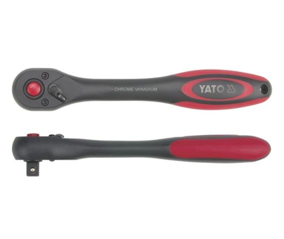 Yato YT-0290 Тріскачка 72 зубця 1/4" 144 мм YT0290: Купити в Україні - Добра ціна на EXIST.UA!