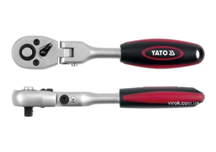 Yato YT-0327 Тріскачка з шарніром 1/2", 290 мм YT0327: Купити в Україні - Добра ціна на EXIST.UA!