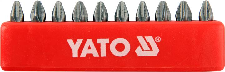 Yato YT-0475 Набір біт хрестових РН2 1/4" 25мм 10шт YT0475: Купити в Україні - Добра ціна на EXIST.UA!