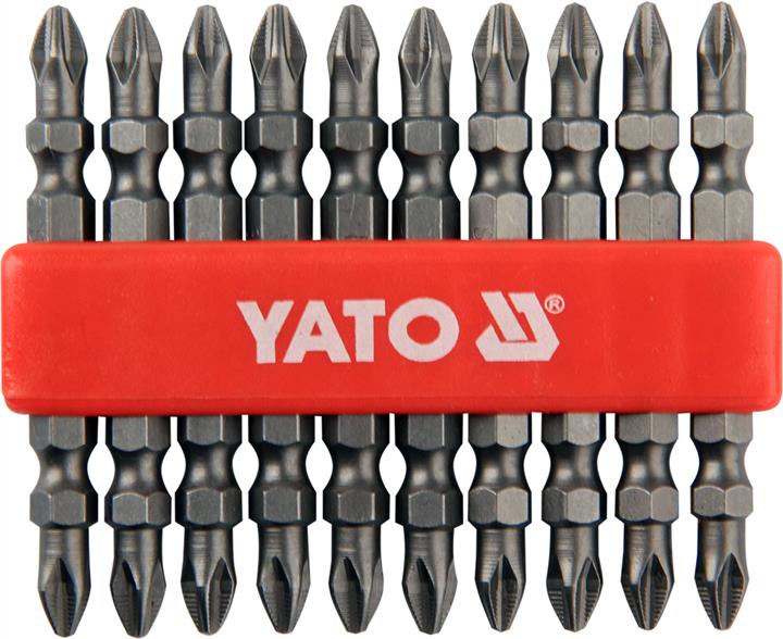 Yato YT-0481 Набір двостор.біт + тримач РН2 1/4" 65мм YT0481: Купити в Україні - Добра ціна на EXIST.UA!