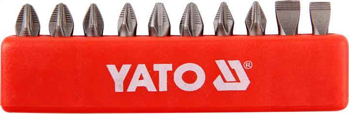 Yato YT-0482 Набір біт хрестових 25мм 10шт. довгих YT0482: Купити в Україні - Добра ціна на EXIST.UA!