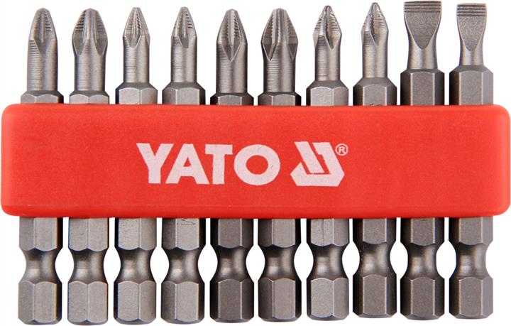 Yato YT-0483 Набір біт хрестових 50мм 10шт YT0483: Купити в Україні - Добра ціна на EXIST.UA!