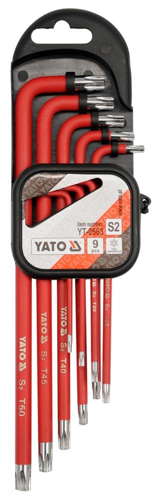 Yato YT-0563 Набір шестигранних ключів Torx T10-T50 9 шт YT0563: Купити в Україні - Добра ціна на EXIST.UA!