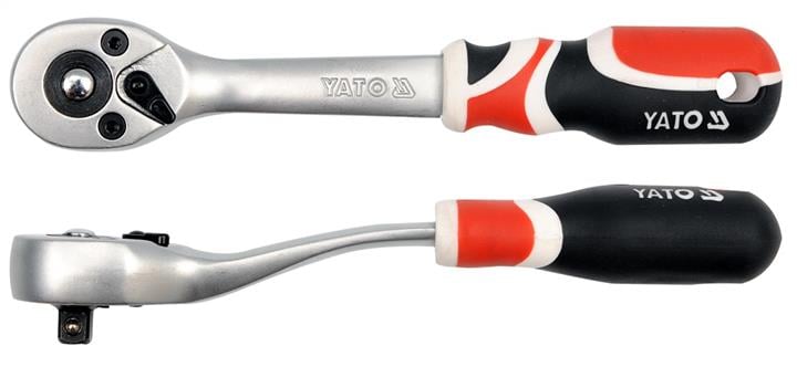 Yato YT-0730 Трещотка с изогнутой ручкой 1/4", 155 мм YT0730: Купить в Украине - Отличная цена на EXIST.UA!