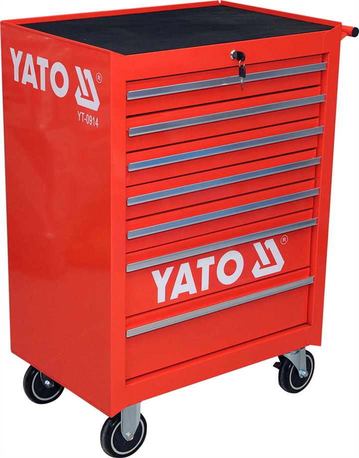 Yato YT-0914 Инструментальная тележка 7 ящиков YT0914: Купить в Украине - Отличная цена на EXIST.UA!