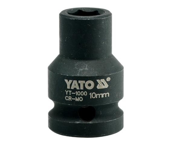 Yato YT-1000 Головка торцева ударна, 1/2", 10 мм, 39 мм YT1000: Купити в Україні - Добра ціна на EXIST.UA!