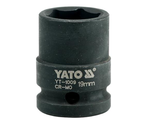 Yato YT-1009 Головка торцева ударна 6-гранна 1/2" 19мм YT1009: Купити в Україні - Добра ціна на EXIST.UA!
