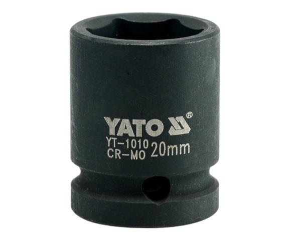 Yato YT-1010 Головка торцева ударна, 1/2", 20 мм, 39 мм YT1010: Купити в Україні - Добра ціна на EXIST.UA!