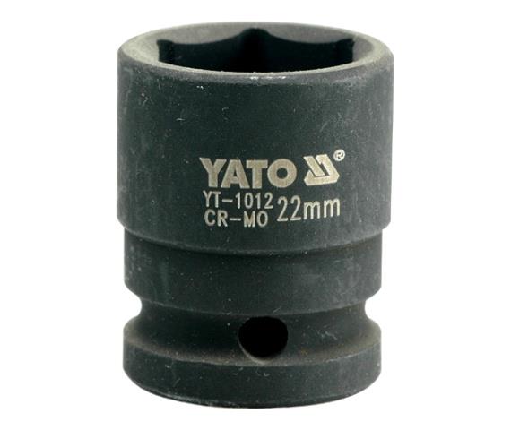 Yato YT-1012 Головка торцева ударна шестигранна 1/2" 22 мм YT1012: Купити в Україні - Добра ціна на EXIST.UA!